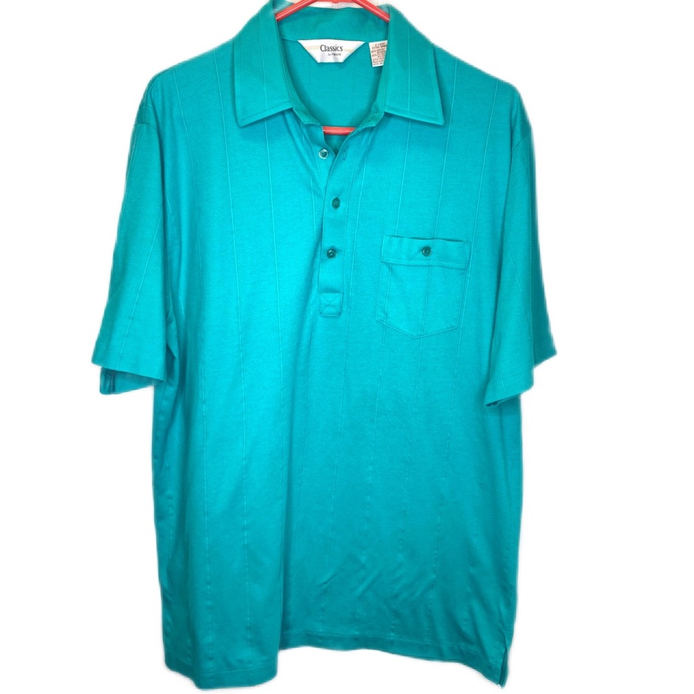 Vintage Classics bt Palmland Men’s teal polo XL golf